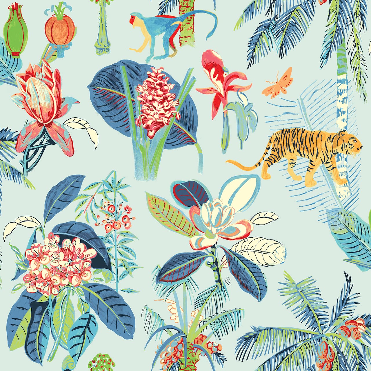 Tommy Bahama Heavenly Kingdom Peel & Stick Wallpaper